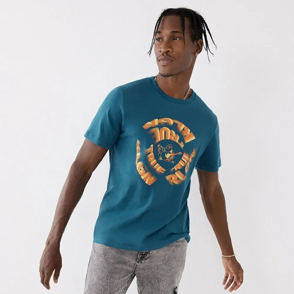 ✨HP✨SWIRL LOGO TEE True Religion✨